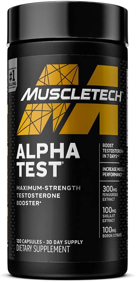 

Тестостероновый бустер Muscletech AlphaTest 120 капсул (4384303397)