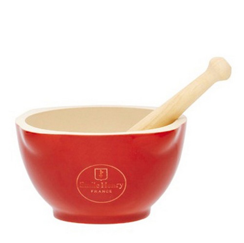 

Ступка с пестиком Emile Henry Natural Chic 34 - бордо 600 мл 340255