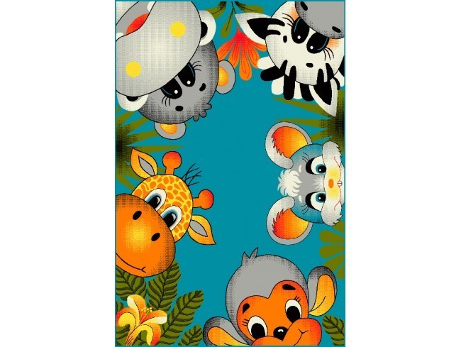 

Детский ковер Karat Kolibri 2x3 м Голубой (11058/180)