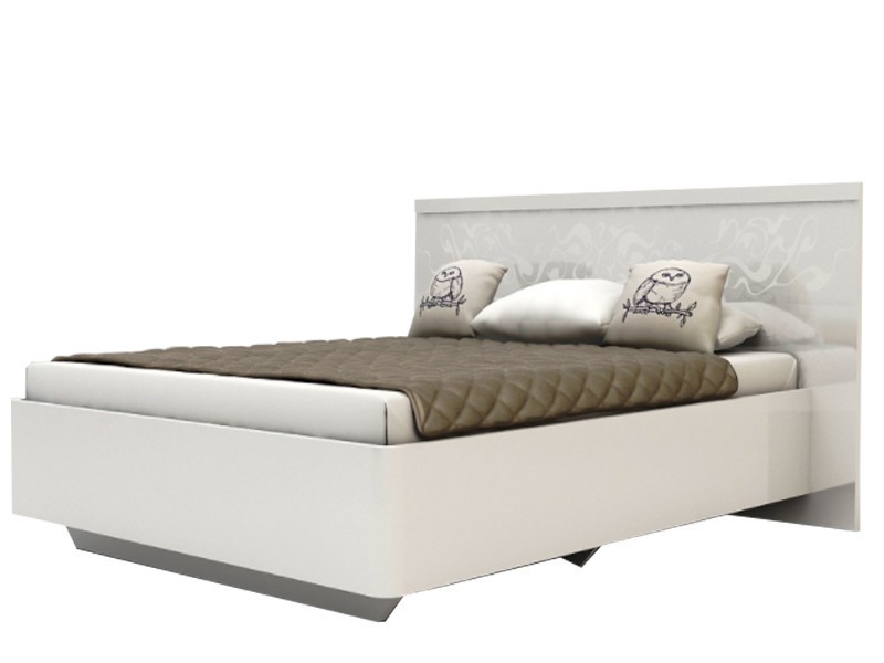 

Двухспальная кровать Baltic House Type 180 Bianca white 180х200 без подъемного механизма