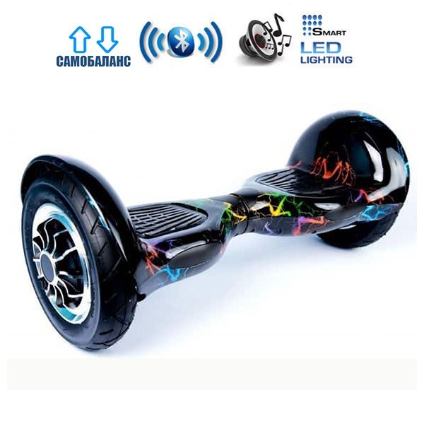 

Гироборд Smart Balance Wheel U10 Pro +Autobalance 10" Цветные молнии (4607667)
