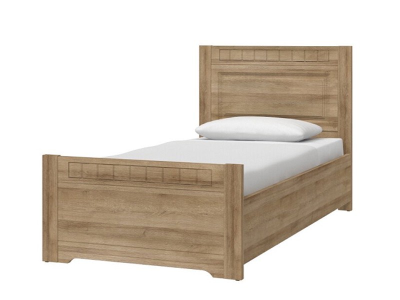 

Односпальная кровать Decodom Type P 90 Tirol 90х200 без ламелей oak riviera (tirol 90o)