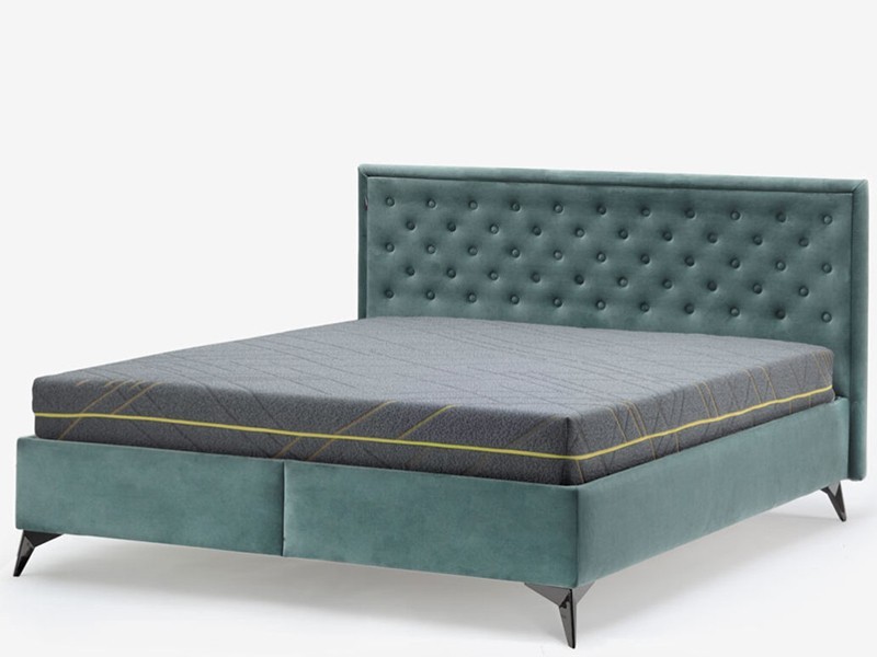 

Полуторная кровать MAGRES BALDAI LAIME 140х200 см ткань