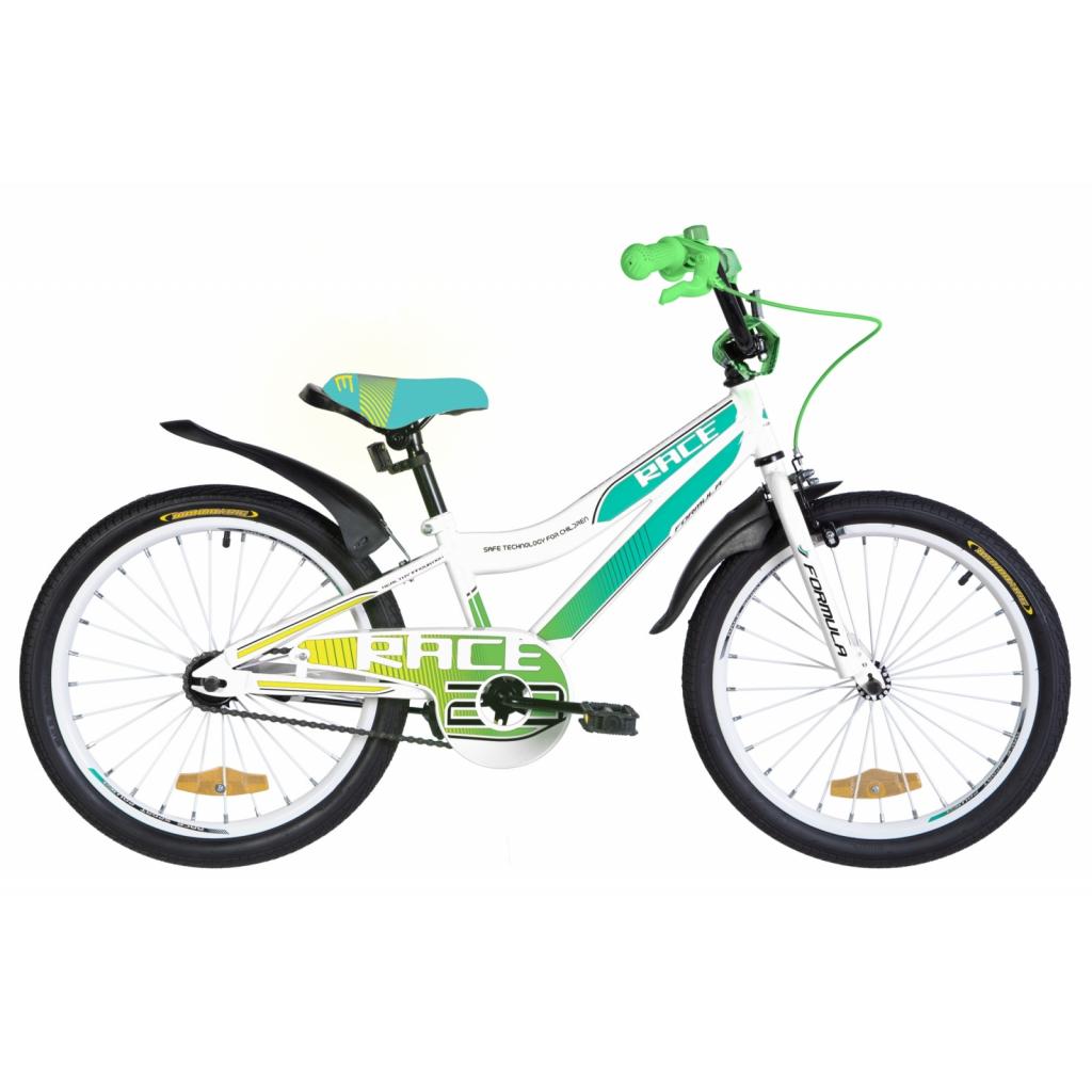 

Велосипед Formula 20" RACE рама-10,5" 2020 White/Green (OPS-FRK-20-106)