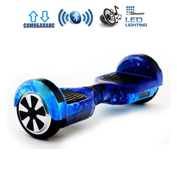 

Гироборд Smart Balance Wheel U6 Pro +Autobalance 6.5" Звездное небо (4607577)