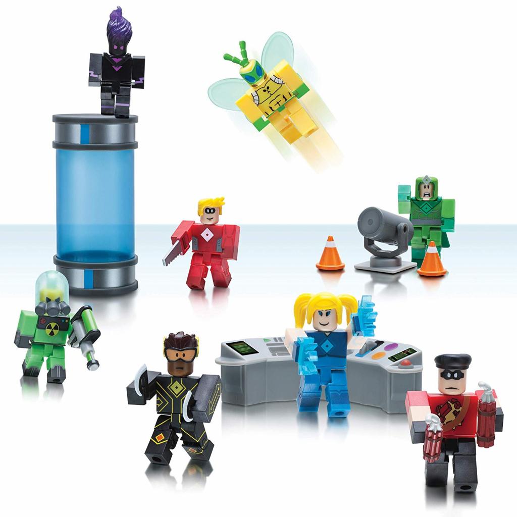 

Фигурка Jazwares Roblox Environmental Set Heroes of Robloxia, набор 8 шт. (10763R)