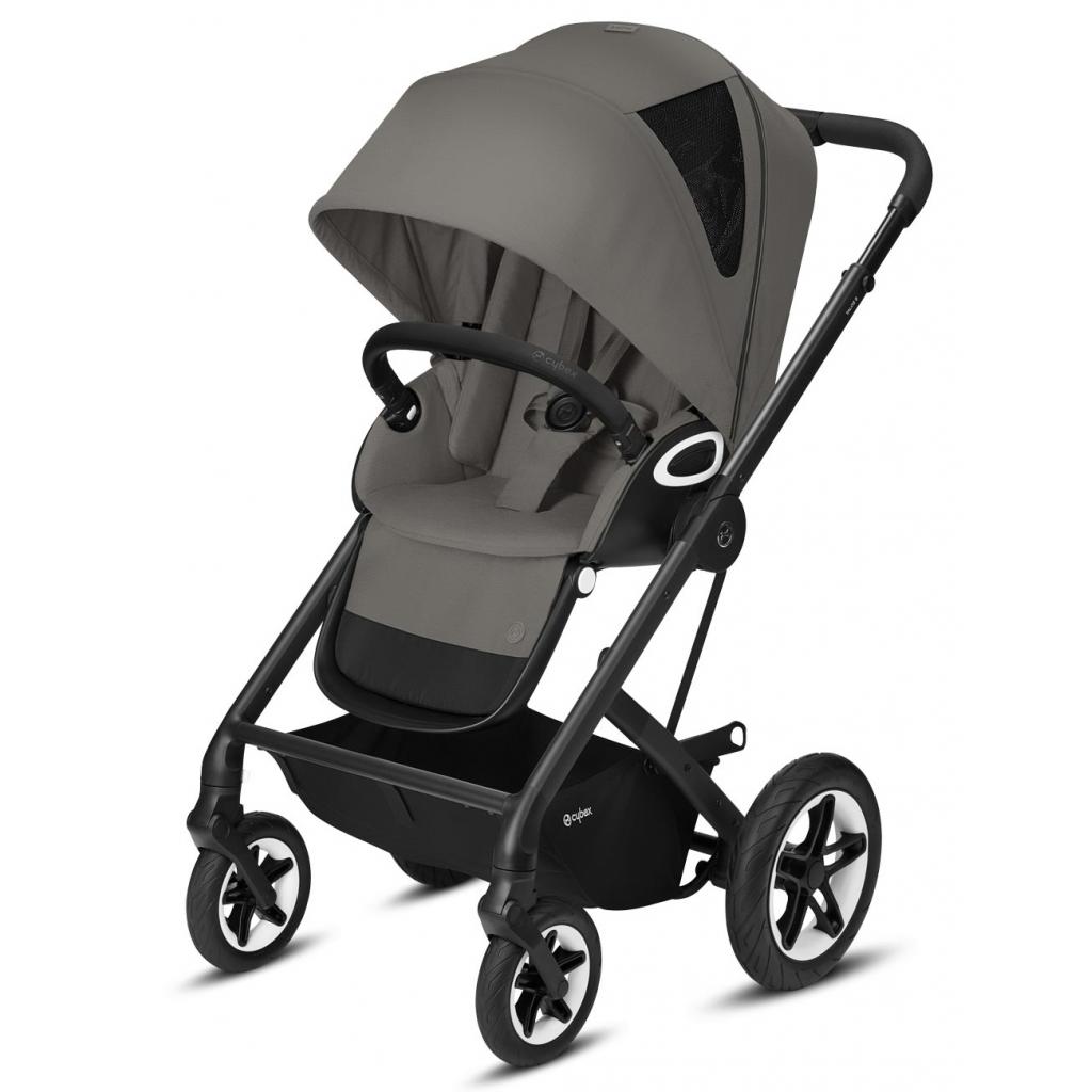 

Коляска Cybex Talos S Soho Grey mid grey (с бампером) (520001427)