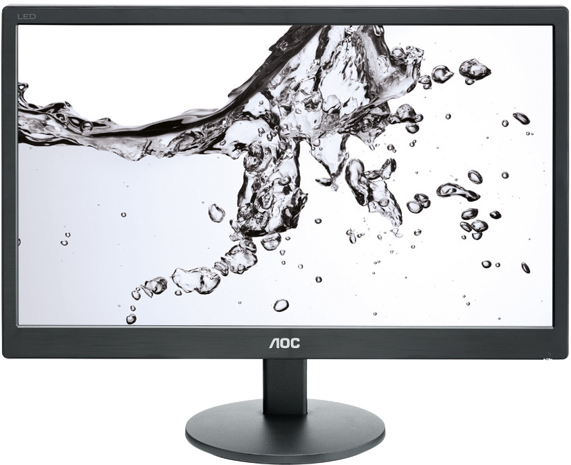 

Монитор AOC 18.5" E970SWN Black; 1366x768, 200 кд/м2, 5 мс, D-Sub