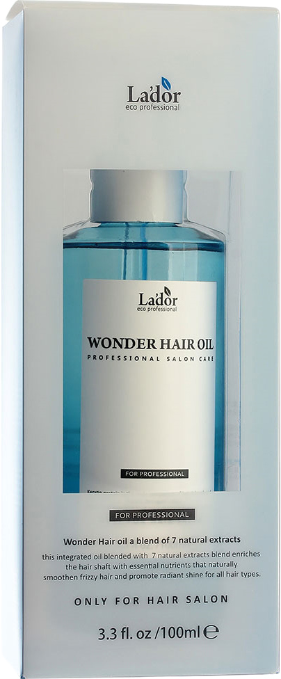 Акция на Масло для волос La'dor Wonder Hair Oil Питание и увлажнение 100 мл (8809500815204) от Rozetka UA