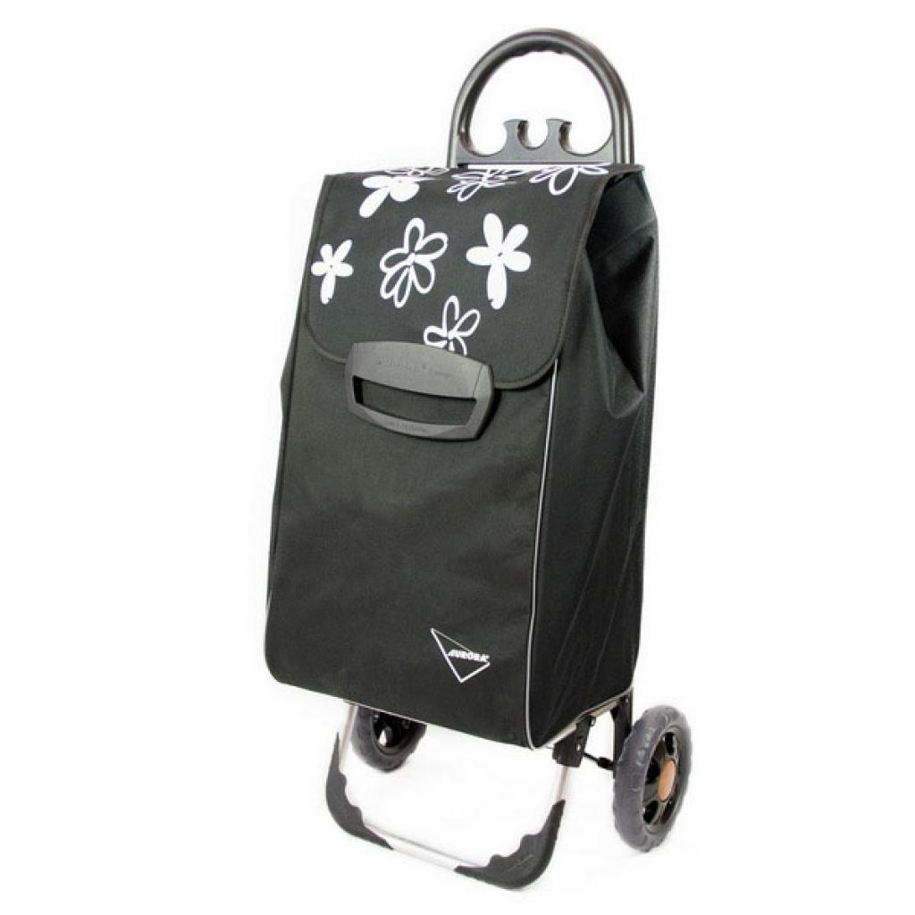 

Сумка-тележка Aurora Milano 60 л Black/Flower