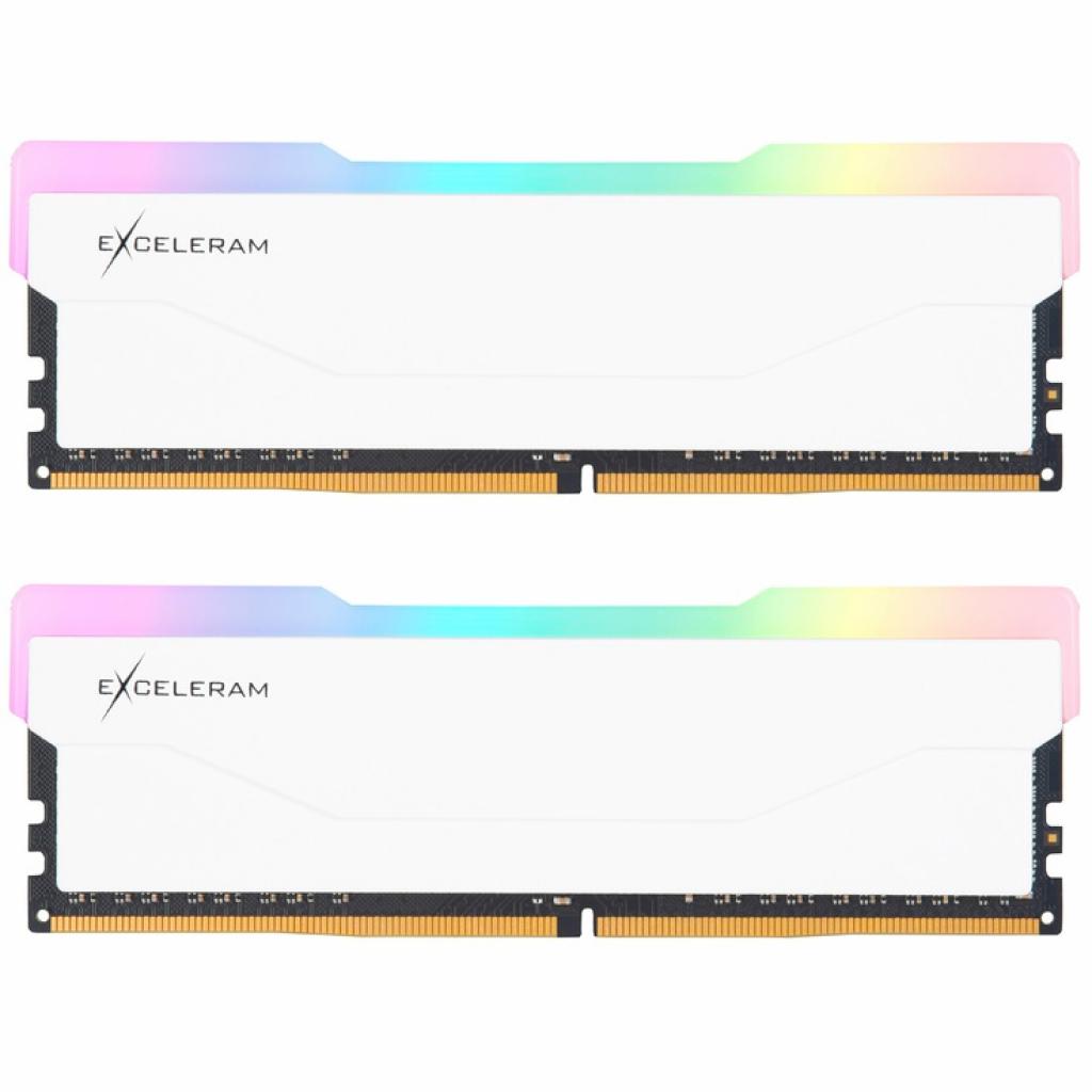 

Модуль памяти для компьютера DDR4 16GB (2x8GB) 2666 MHz RGB X2 Series White eXceleram (ERX2W416269AD)