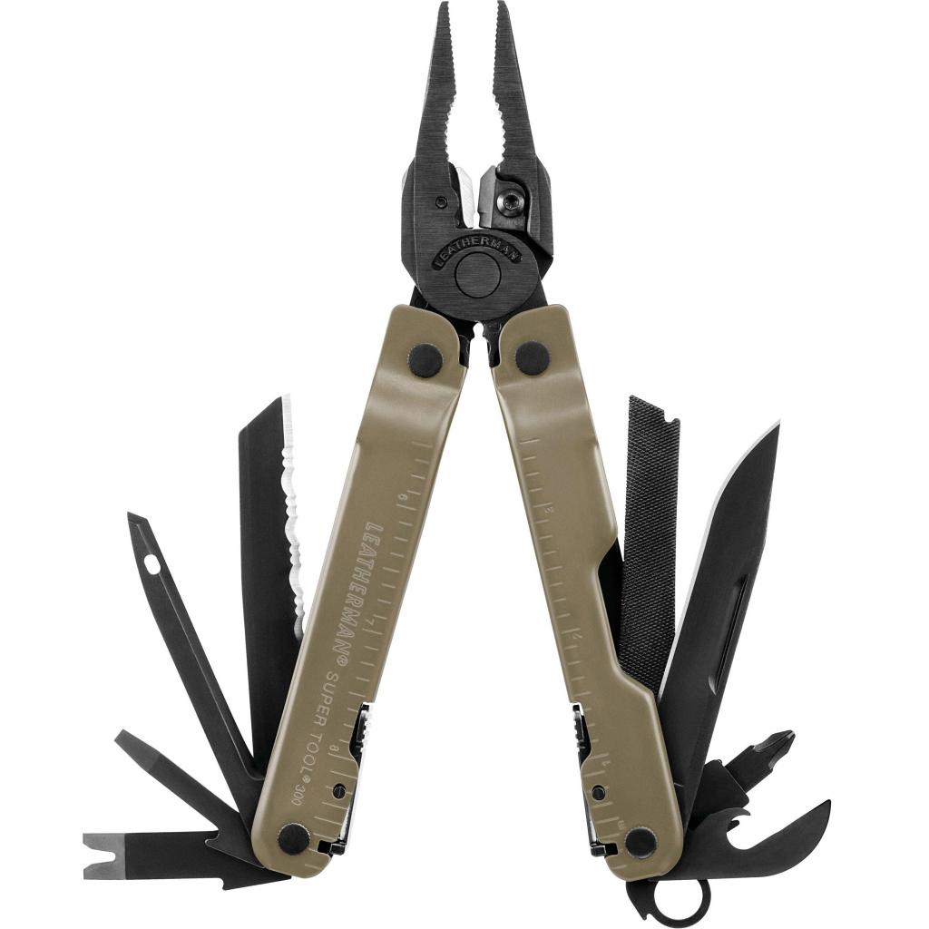 

Мультитул LEATHERMAN Super Tool 300M Black/Coyote (832762)