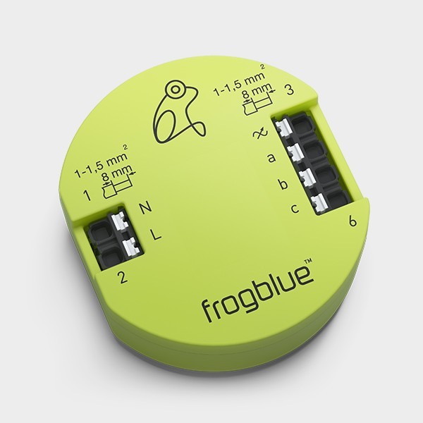 

Клема 5-канальна frogblue з 5 входами frogContact5 світло-зелена (C5-SPC-01)