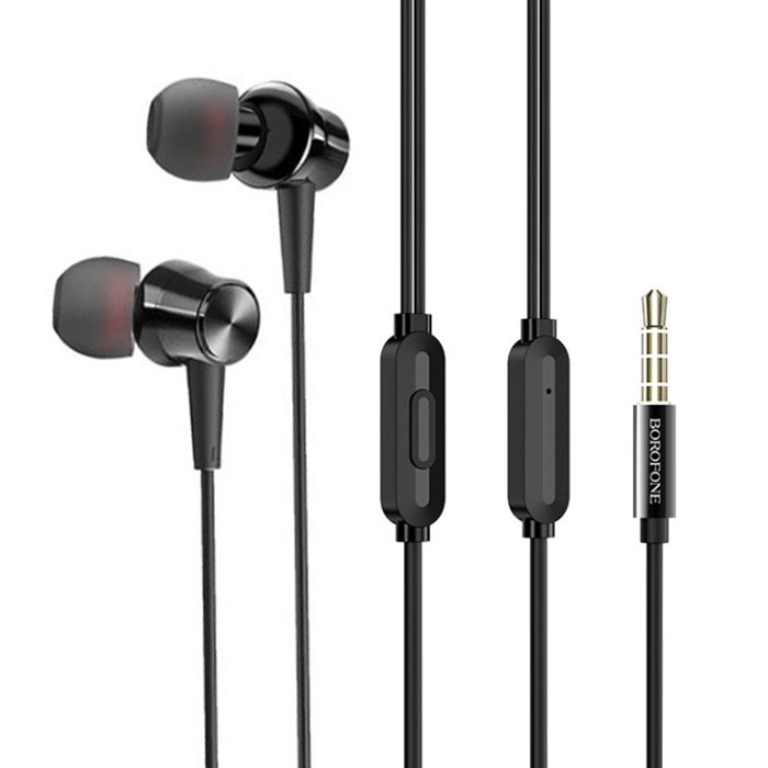 

Навушники Borofone BM52 Revering with mic Black