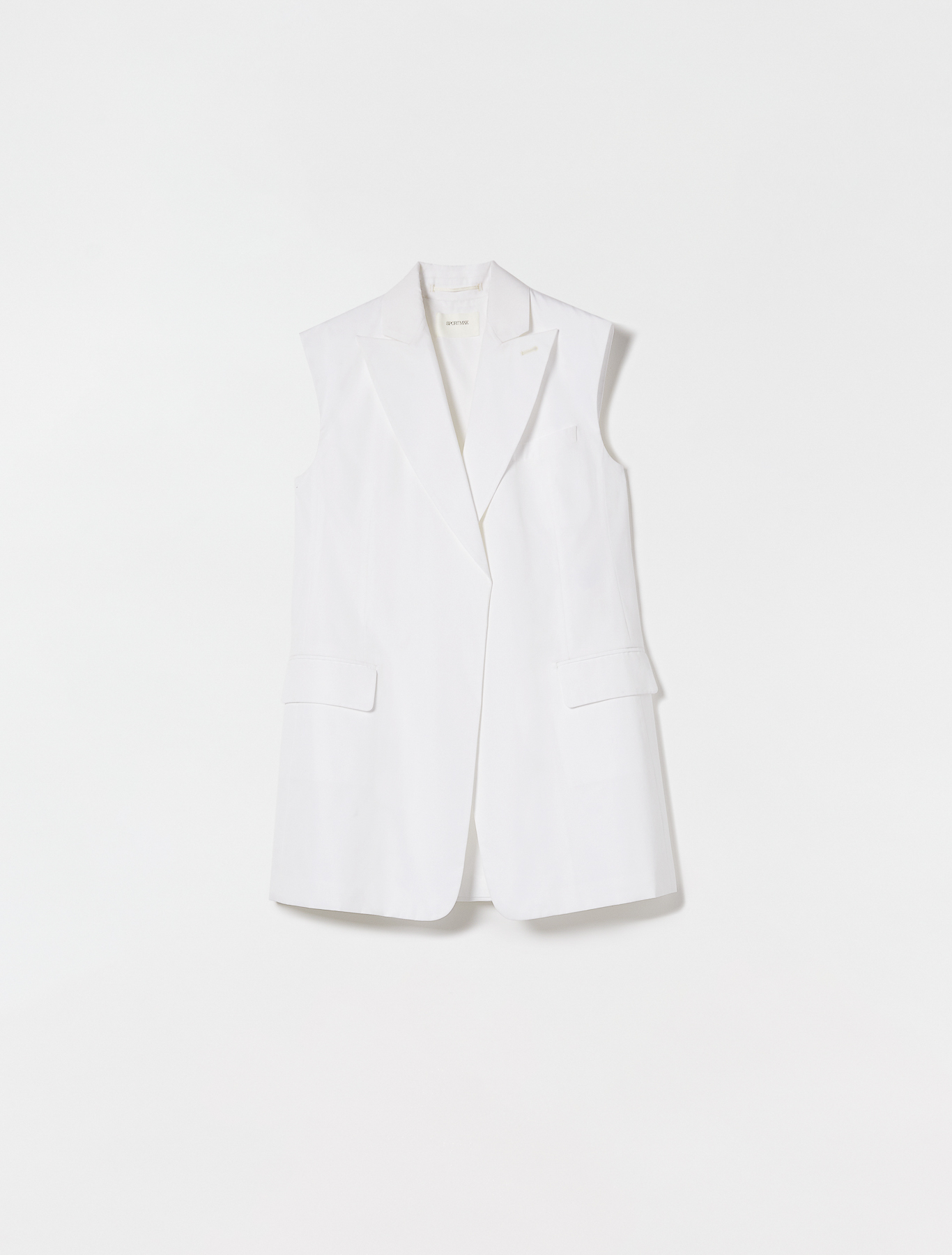 

Жилет MaxMara  Белый 22810111600, Жилет MaxMara 40 Белый 22810111600