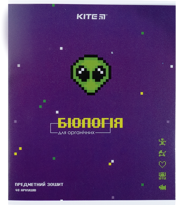 

Набор предметных тетрадей Kite Pixel 48 листов в клетку на скобе 8 шт (K21-240-09-16)