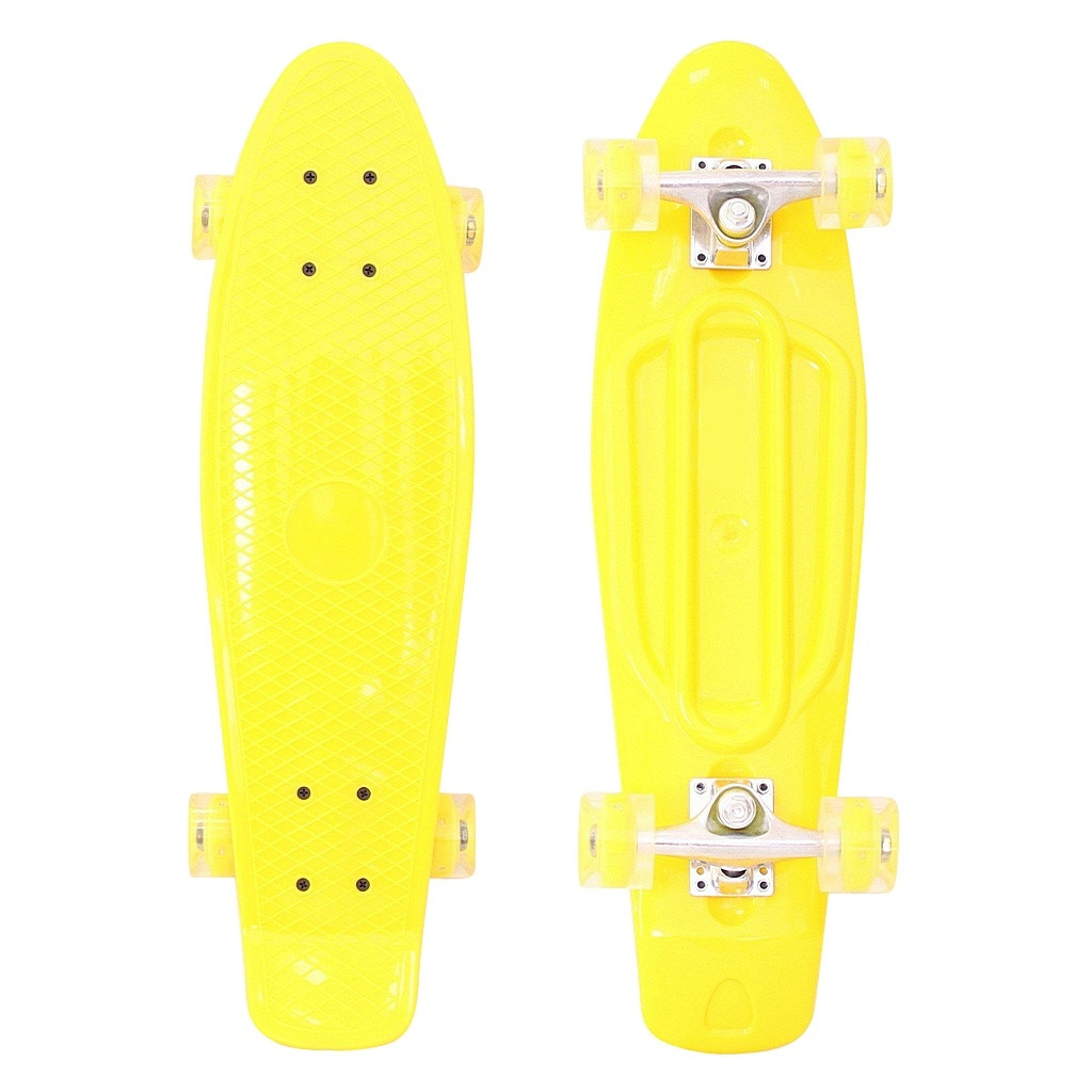 

Пенни борд со светящимися колесами Penny Board 1475 Yellow