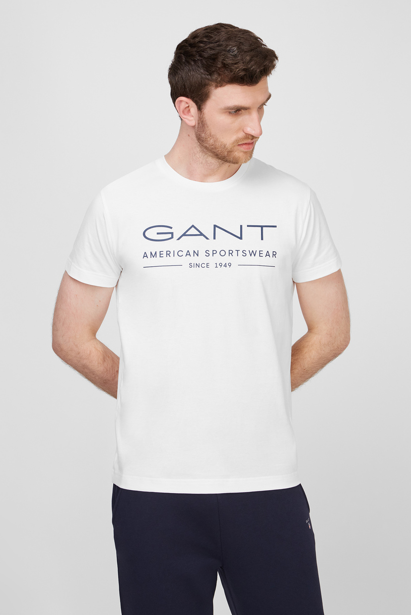 

Мужская белая футболка SUMMER SS Gant XL 2003093