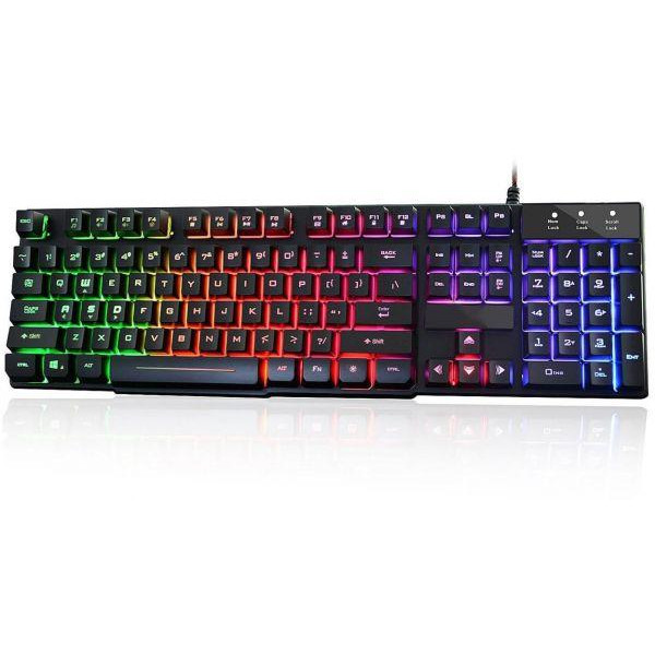 

Игровая проводная клавиатура с подсветкой UKC ZYG 800