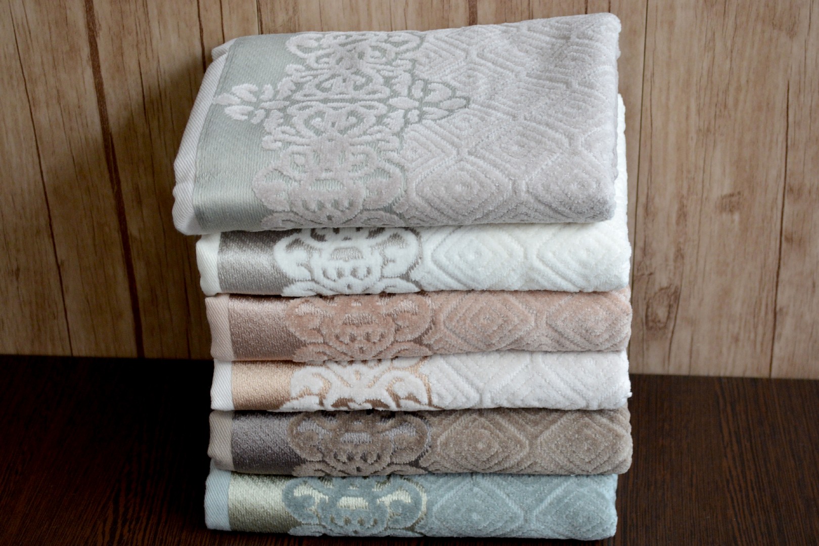 

Набір рушників 50х90 см Pupilla Collection Sanel, лицеві 6 шт. Pupilla k-3010.4