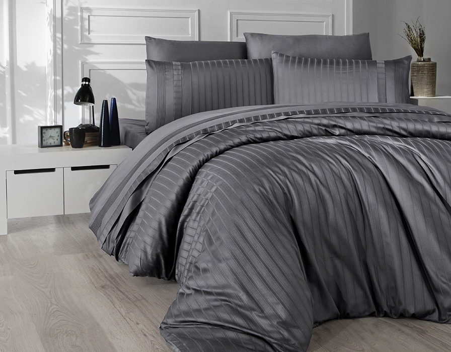 

Постільна білизна Deluxe Satin 200 х 220 см New Trend Fume First Choice k-1938-19
