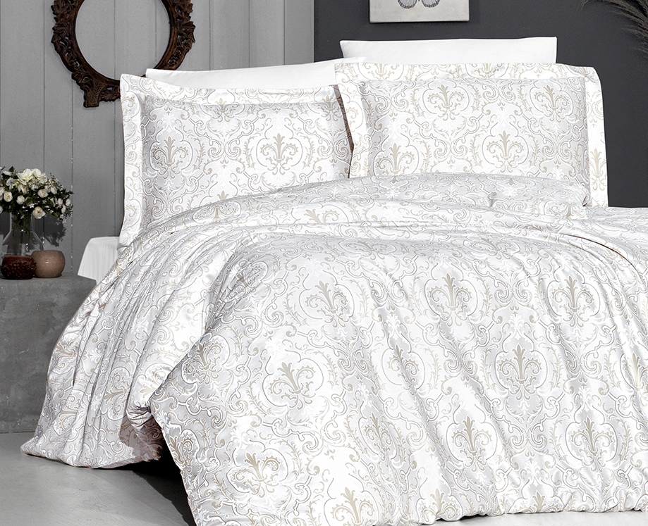 

Постельное белье Cotton Satin 200 х 220 см Delmor Krem First Choice k-1940-81-200