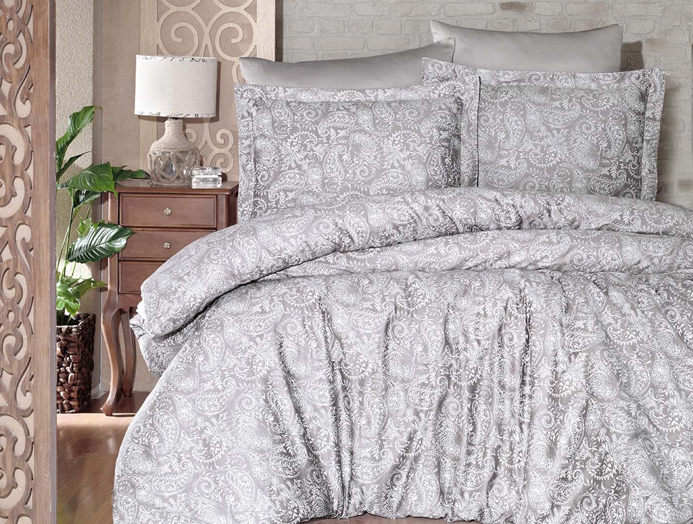 

Постельное белье Cotton Satin 200 х 220 см Lima Beige First Choice k-1940-30-160