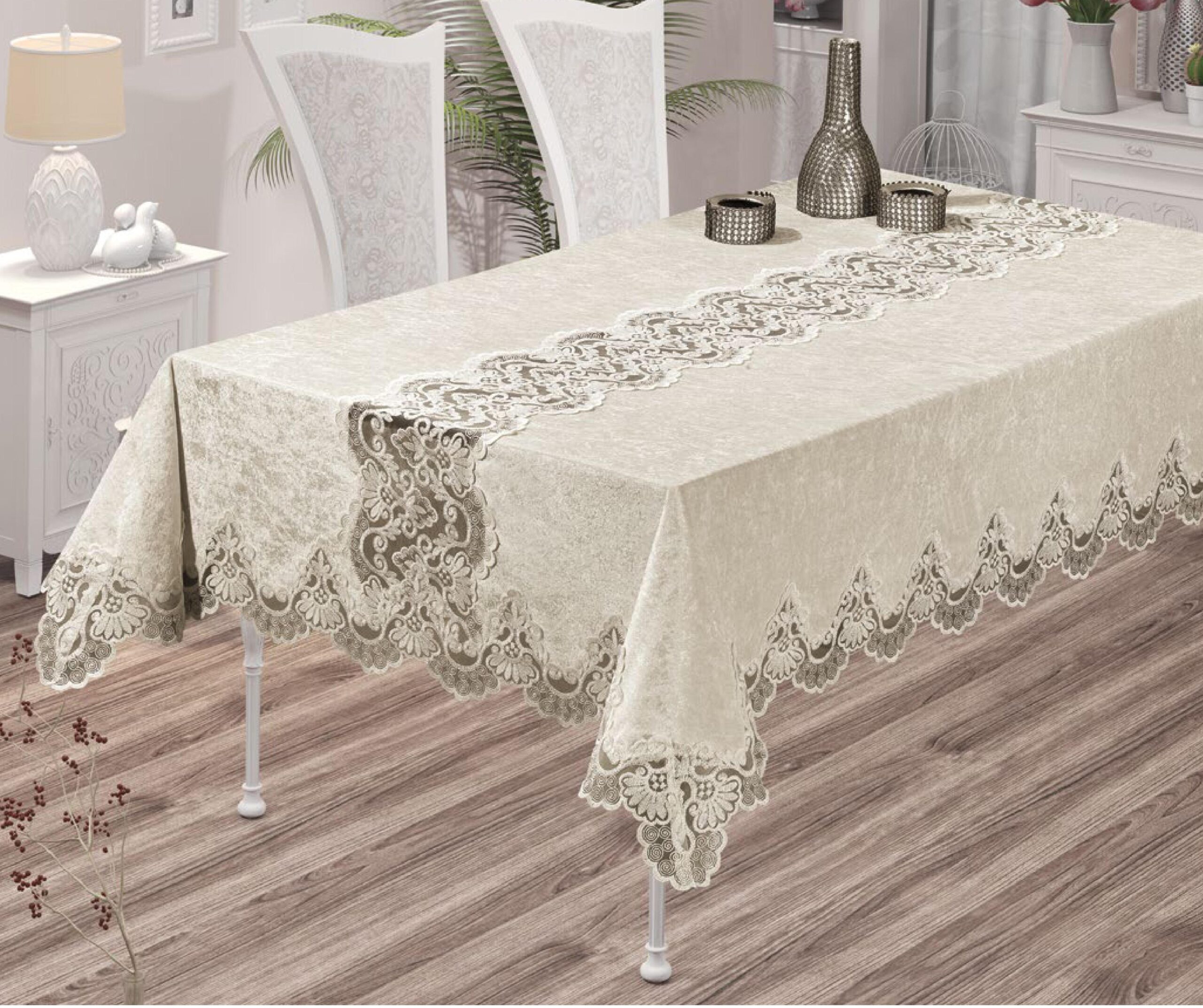 

Скатертина Ayova 160×220 Oyku Ayova k-19611-220