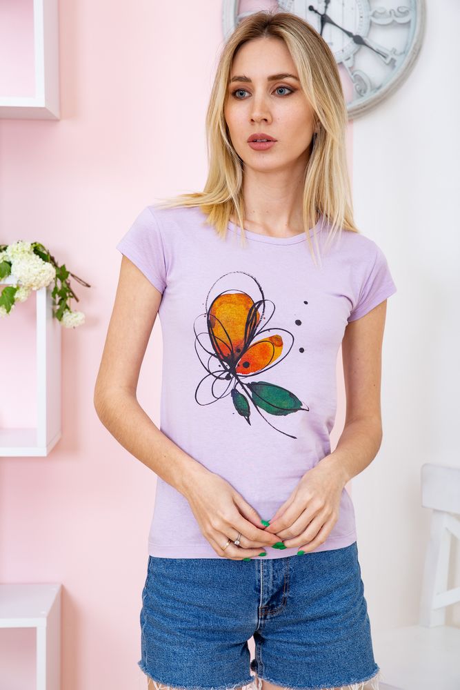 

Футболка AGER M Сиреневый 119R5566