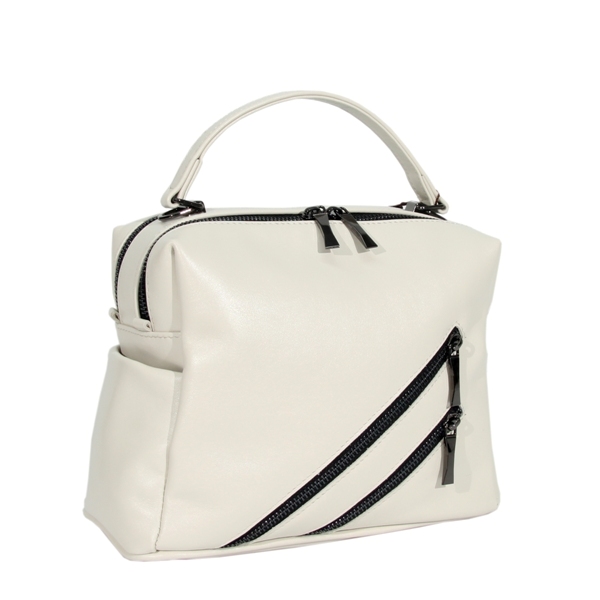 

Женская кожаная сумка МС 2684 белая