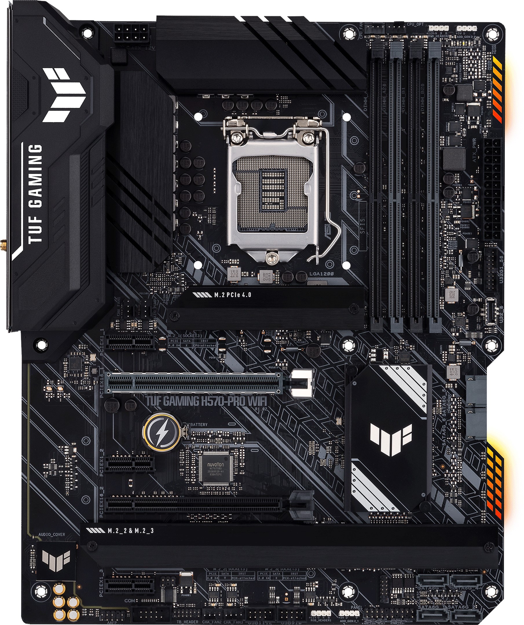 

Материнская плата Asus TUF Gaming H570-Pro WiFi (s1200, Intel H570, PCI-Ex16)