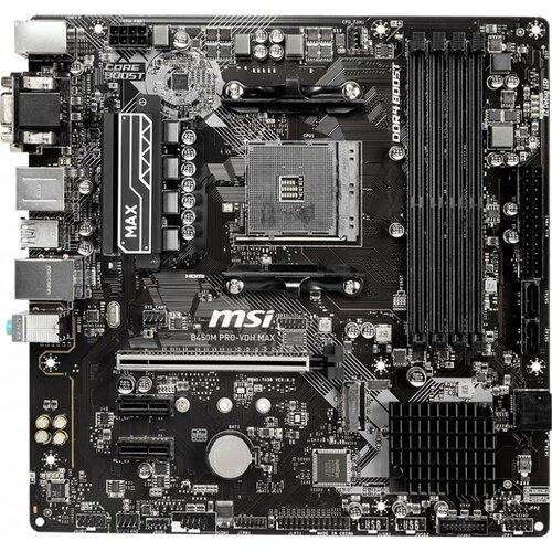 

Материнская плата MSI B450M PRO-VDH MAX (sAM4, AMD B450, PCI-Ex16), RMA