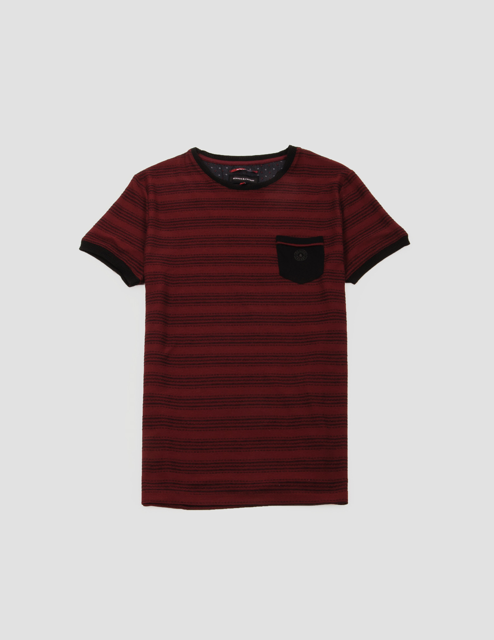 

Футболка Benson & Cherry М0110767 цвет бордовый M