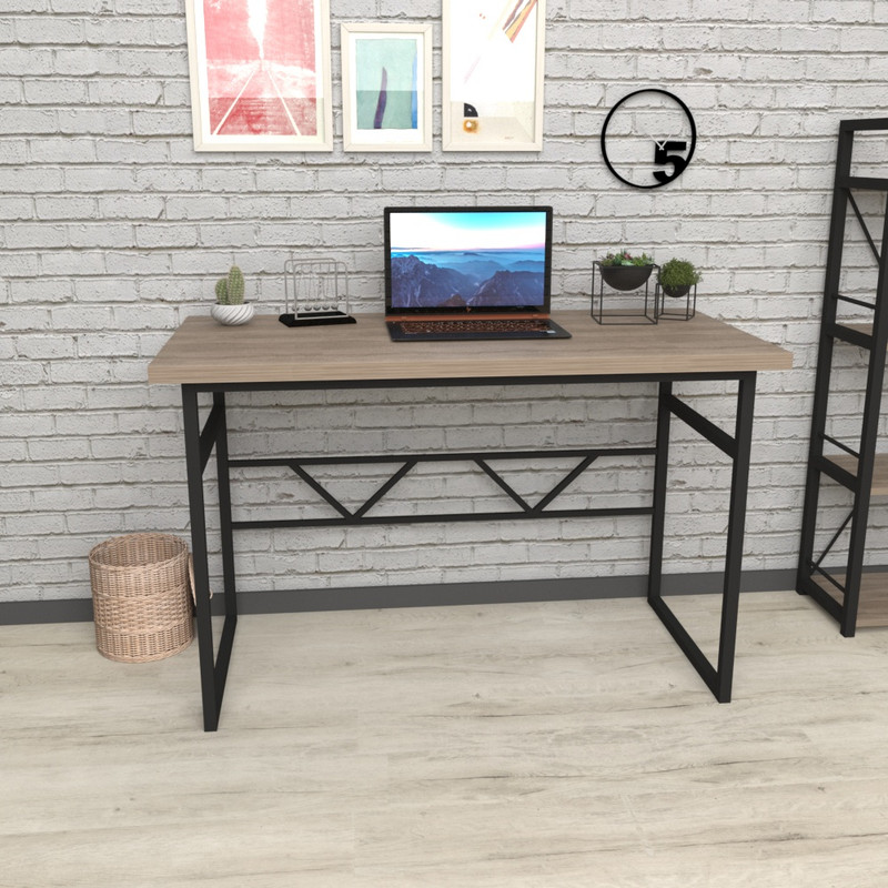 

Компьютерный стол LoftMLT S111 75x120x60 ЛДСП Дуб Сонома Трюфель 32мм