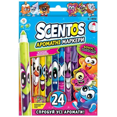 

Набор для творчества Scentos Ароматные маркеры Тонкая линия 24 цв (40722)