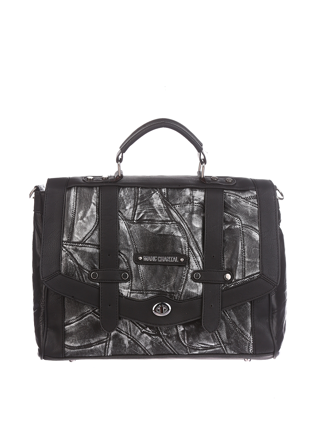 

Портфель Marc Chantal 35x26x12 см, черный