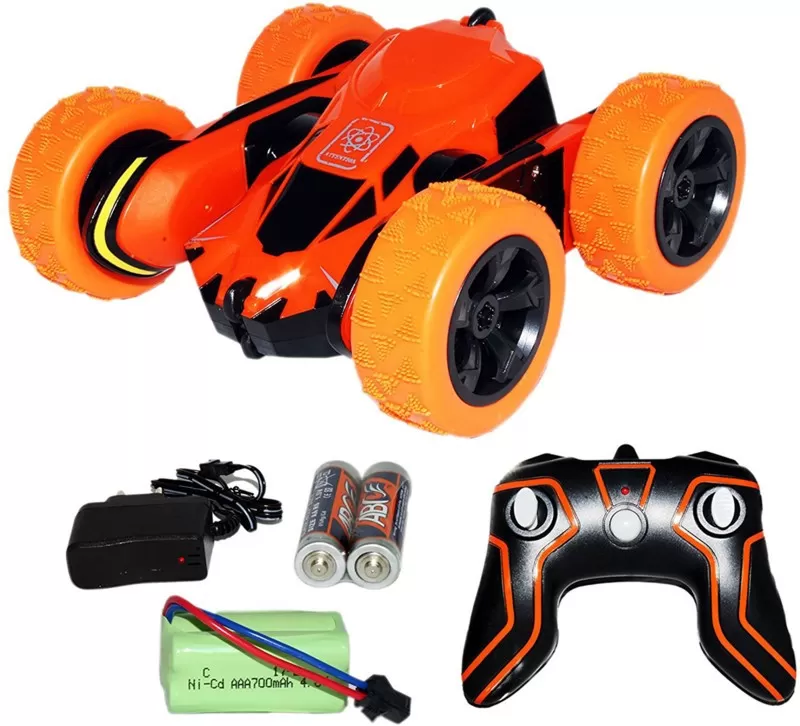 

Детская машинка HB Toys перевертыш на радиоуправлении оранжевый HB-NB2803