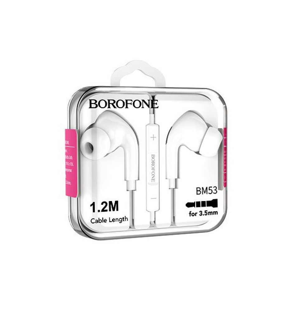

Наушники Borofone Original Series 3.5mm с микрофоном для Android|ПК