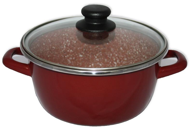 

Кастрюля эмалированная Vitrinor Toscana Terracota 2.5л со стеклянной крышкой Vitrinor VI-1105728