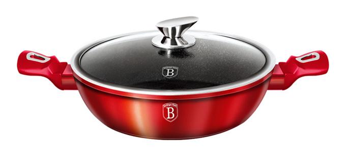 

Сотейник Berlinger Haus Burgundy 28см с двумя ручками, мраморное покрытие Berlinger Haus BH-1263N