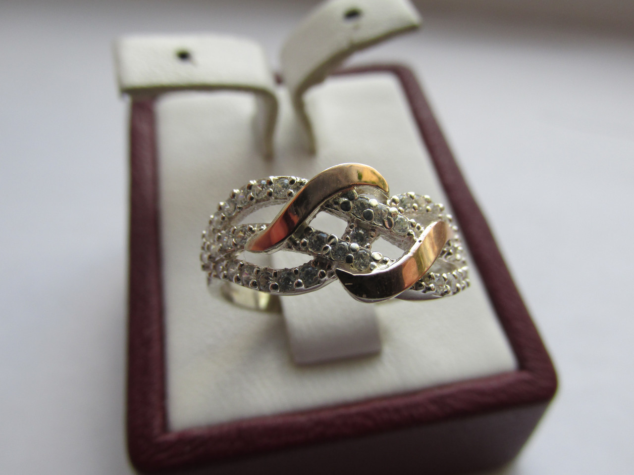 

Кольцо из серебра с золотом Silver-Eldorado Соло 17