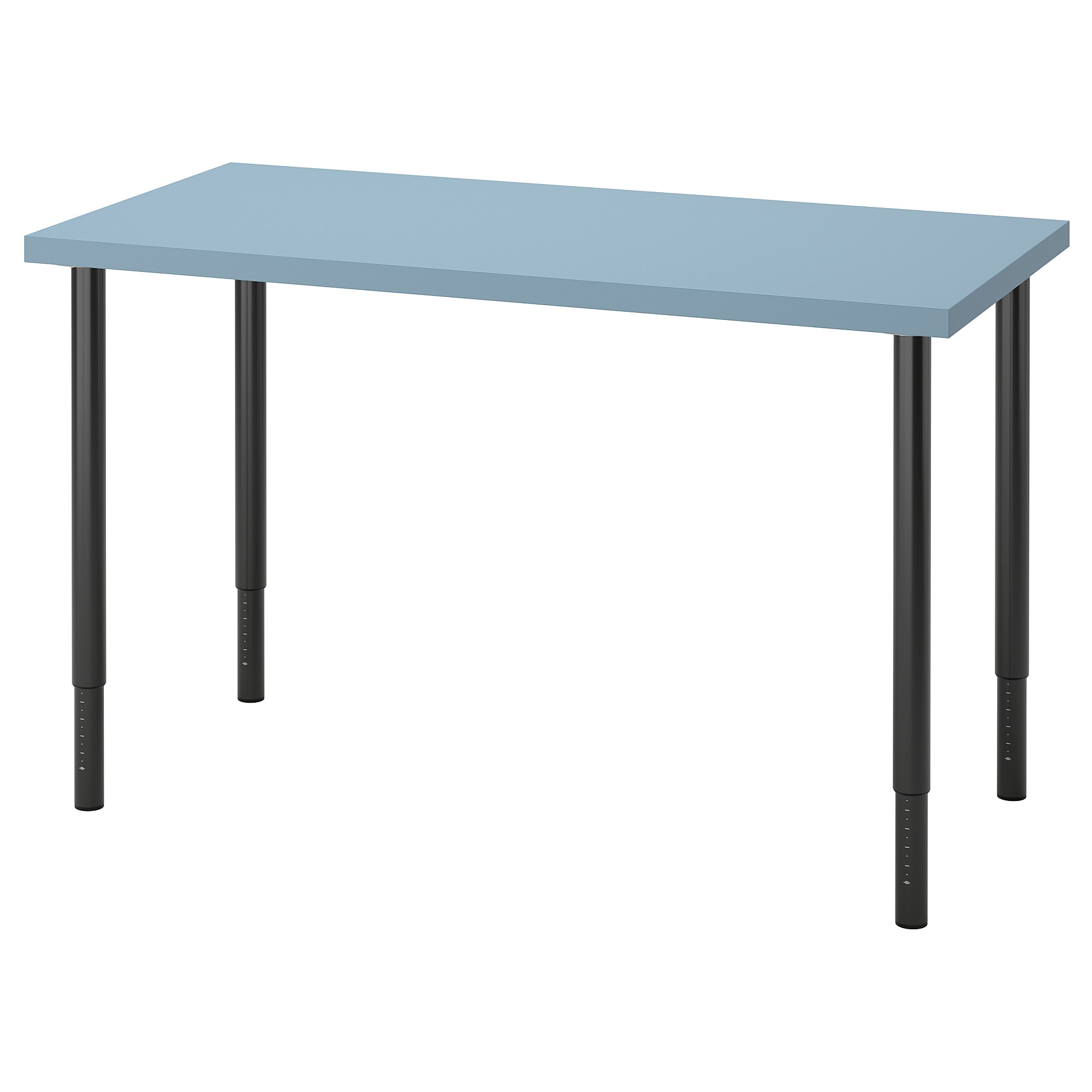 

Письменный стол IKEA LAGKAPTEN / OLOV 120x60 см голубой, черный 694.169.83