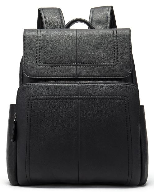 

Кожаный рюкзак Vintage 36х39,5х16 см Черный 000154429