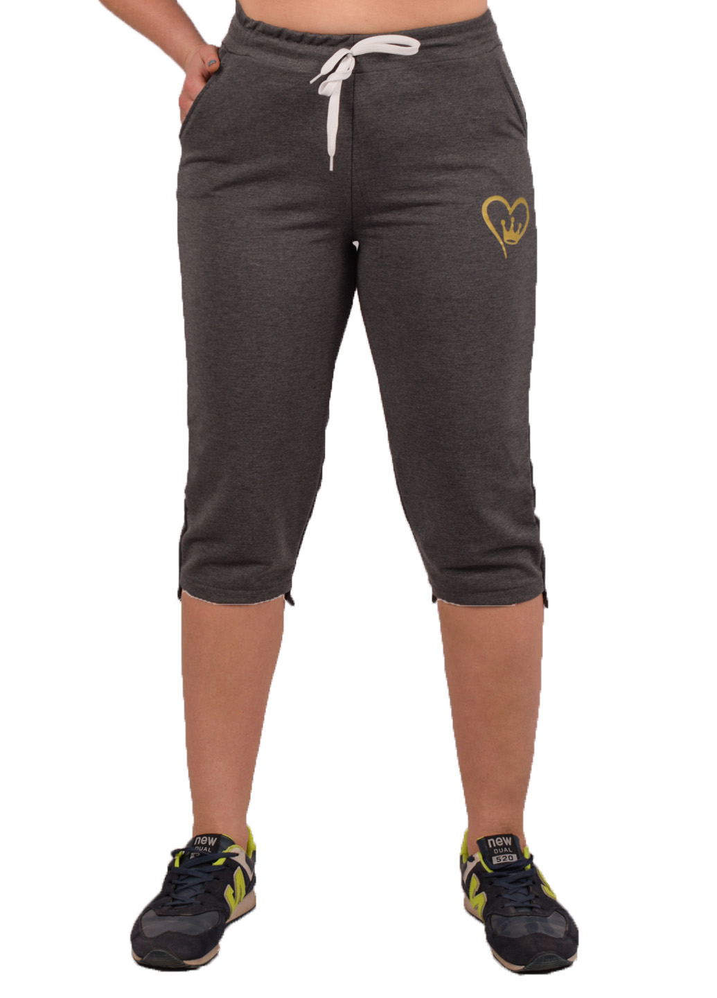

Бриджи женские на резинке и шнурке Dh Fashion CA-4 54 Размер 50-52