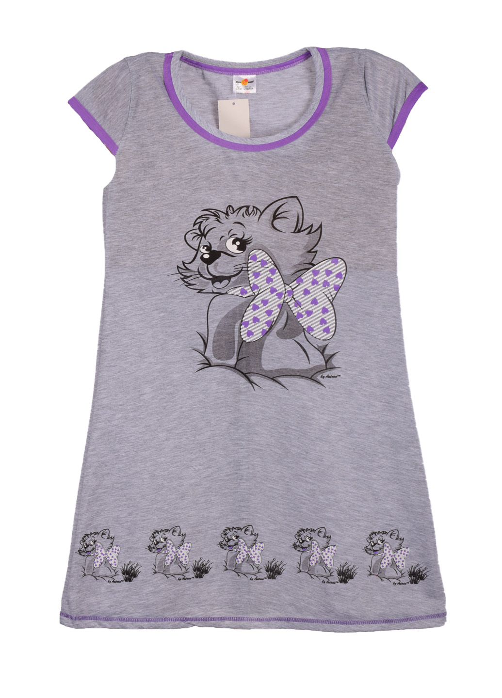 

Платье домашнее летнее с коротким рукавом New Fashion V97-1. Размер: 2XL 42-44