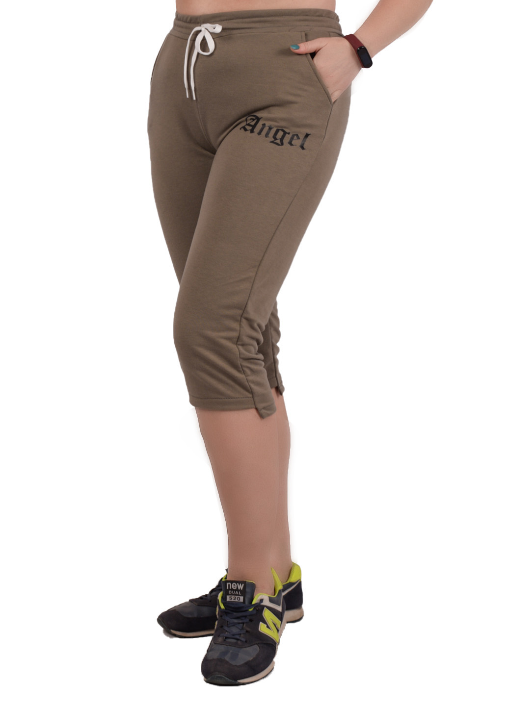 

Бриджи женские на резинке и шнурке Dh Fashion CA-2 52 Размер 48-50