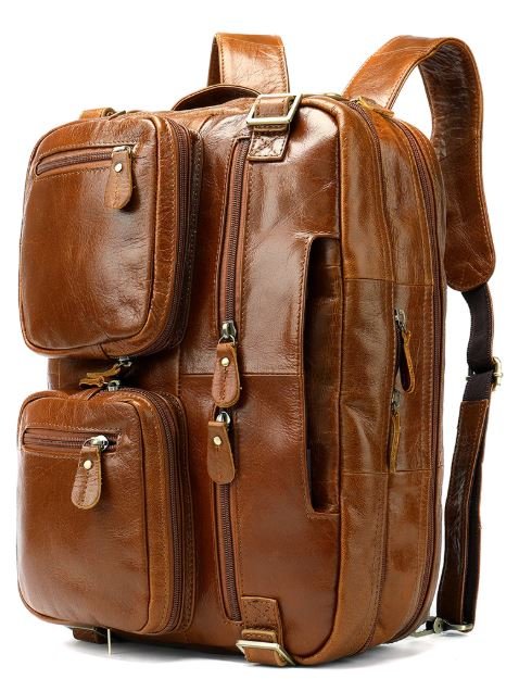 

Мужская кожаная сумка Vintage 40,5х30,5х5,5 см Коричневый 000153938