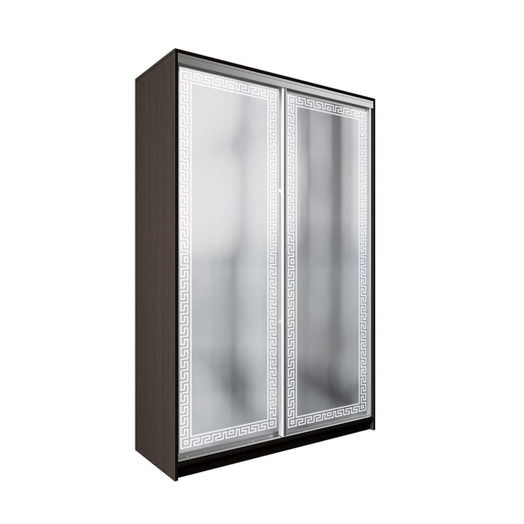 

Шкаф-купе ДЕКОР SM02 Р0263 Зеркало 240 x 200 x 60 см двухдверный Венге Магия
