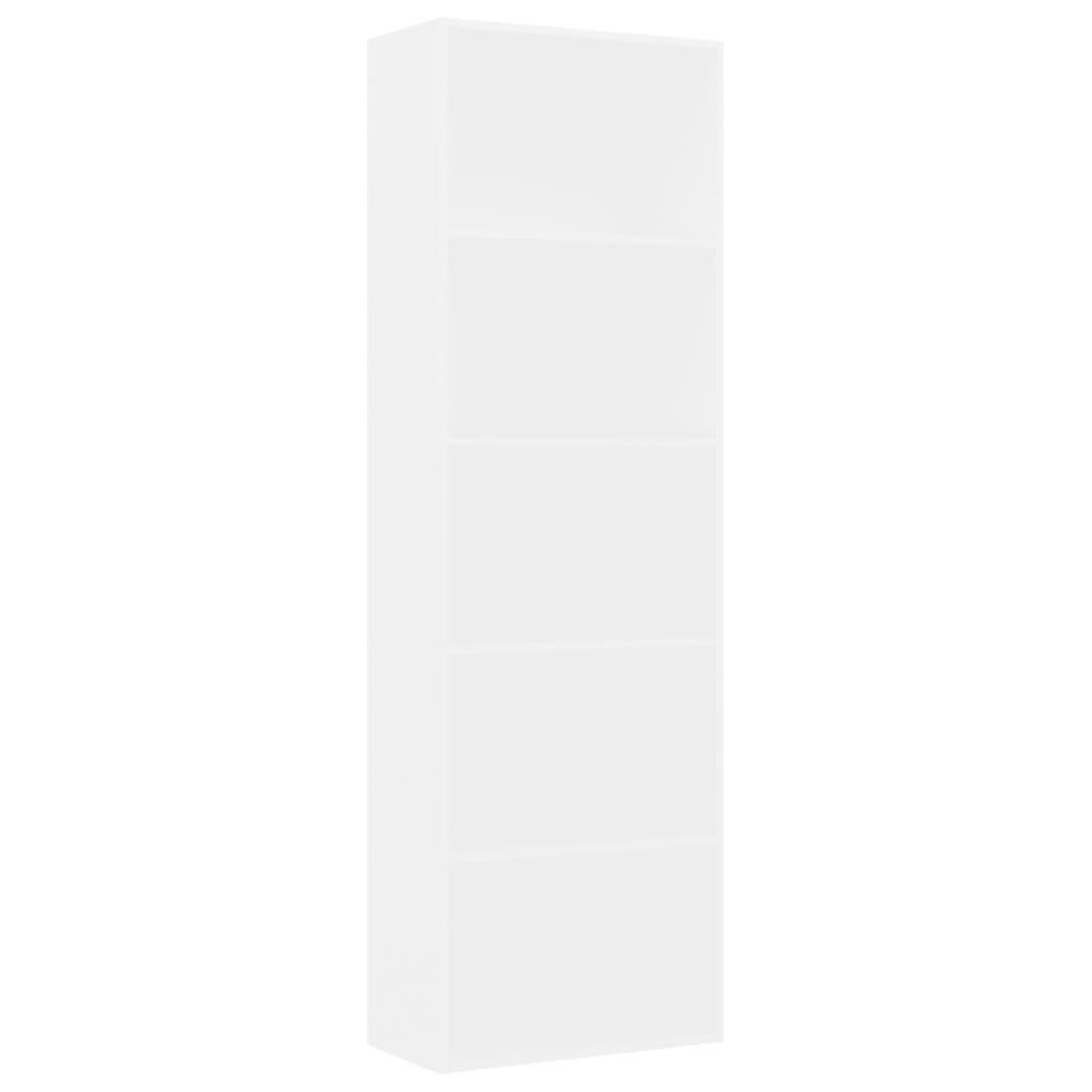

Книжкова шафа Shumee 60x30x189 см біла 800990
