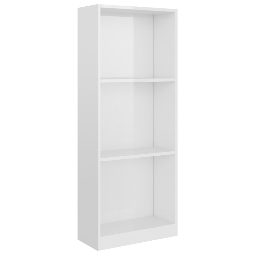 

Книжкова шафа Shumee глянцева 40x24x108 см Shumee біла 800834